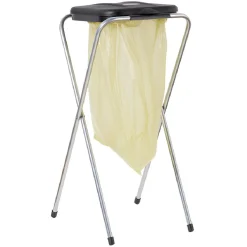 Nettoyage Et Entretien|Gifi Poubelle nomade métal repliable 50L à 130L