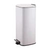 Nettoyage Et Entretien|Gifi Poubelle pédale blanche 30 L
