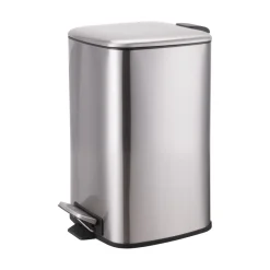 Nettoyage Et Entretien|Gifi Poubelle pédale gris métallisé 20 L