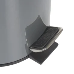 Nettoyage Et Entretien|Gifi Poubelle ronde gris 5 L