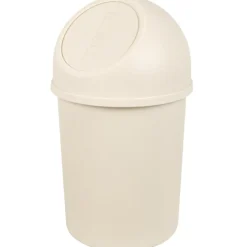 Nettoyage Et Entretien|Gifi Poubelle salle de bain 5 L crème