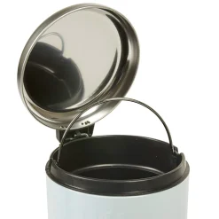 Nettoyage Et Entretien|Gifi Poubelle salle de bain bleu clair 3 L