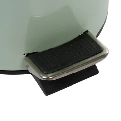 Nettoyage Et Entretien|Gifi Poubelle salle de bain métal uni vert d'eau 3L