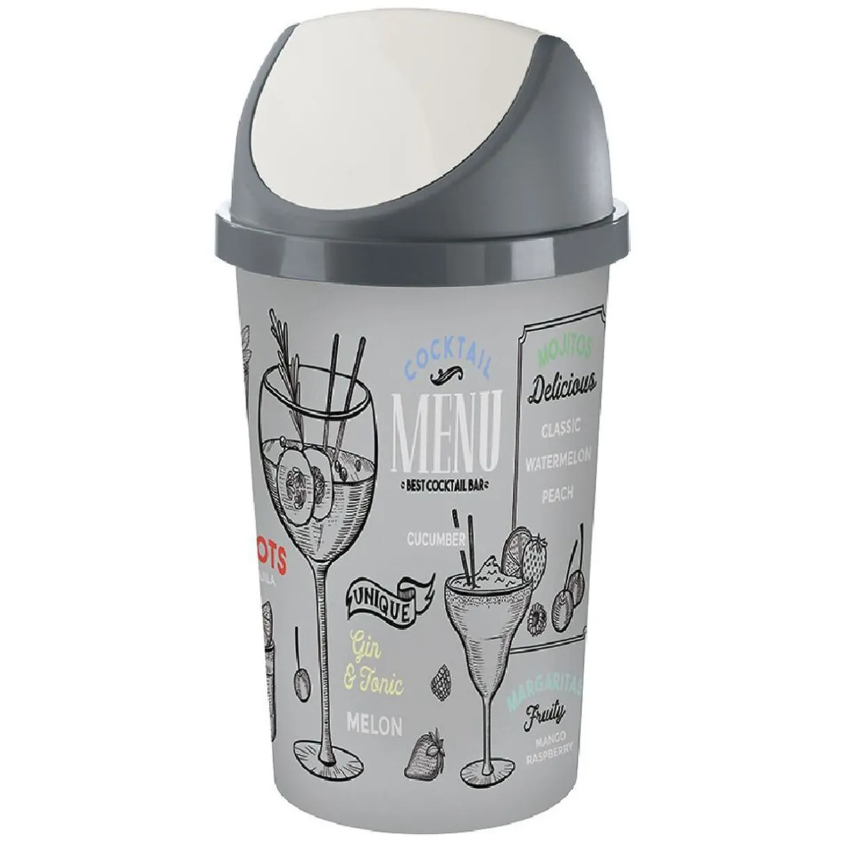 Nettoyage Et Entretien|Gifi Poubelle swing décor Menu 45L