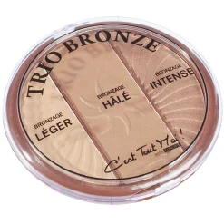 Discount Gifi Poudre bronzage trio bronze N°01