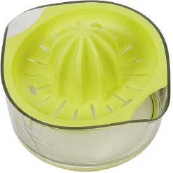 Presse agrumes avec réservoir transparent vert^Gifi New
