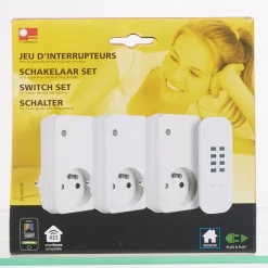 Online Gifi Prise x 3 avec télécommande