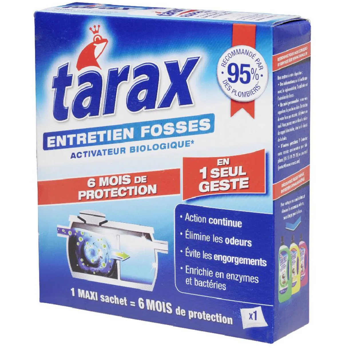 Nettoyage Et Entretien|Gifi Produit Tarax pour traitement fosse 6 mois de protection