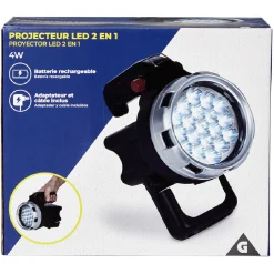 New Gifi Projecteur LED rechargeable 170LM