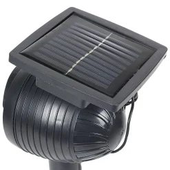 Outlet Gifi Projecteur led solaire laser fixe motif pois rouge