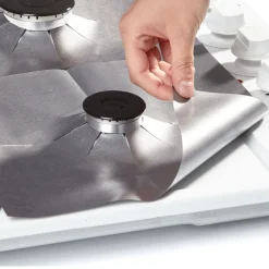 Protection pour cuisinière grise x4^Gifi Discount