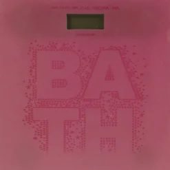 Outlet Gifi Pèse personne électronique rouge