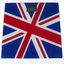 Discount Gifi Pèse personne électronique design drapeau anglais Homday