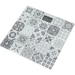 Sale Gifi Pèse personne électronique motif carreau de ciment gris