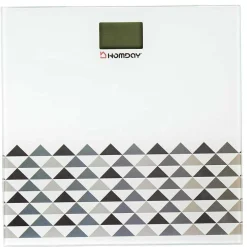 Discount Gifi Pèse personne motifs géométriques