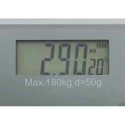 Outlet Gifi Pèse personne numérique gris écran LCD 180 kg