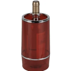 Rafraîchisseur à vin en plastique rouge^Gifi Hot