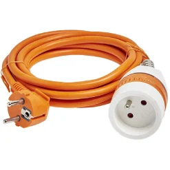 Sale Gifi Rallonge 3 m interrupteur switch orange