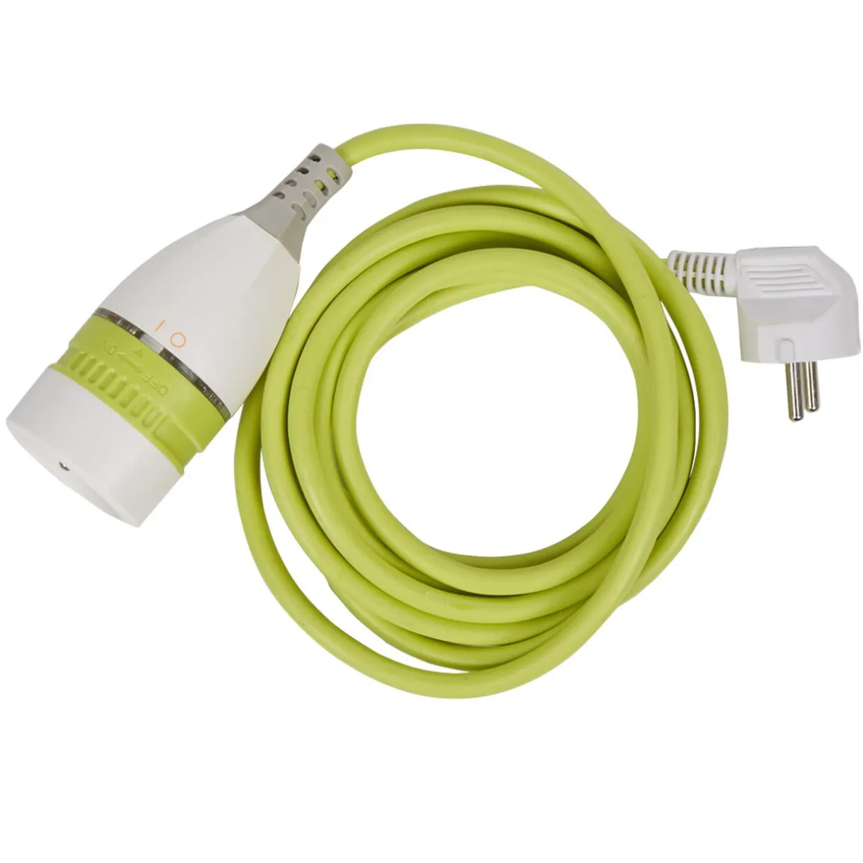 Discount Gifi Rallonge 3 m interrupteur switch vert
