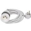 Best Gifi Rallonge 3 m interrupteur switch blanc