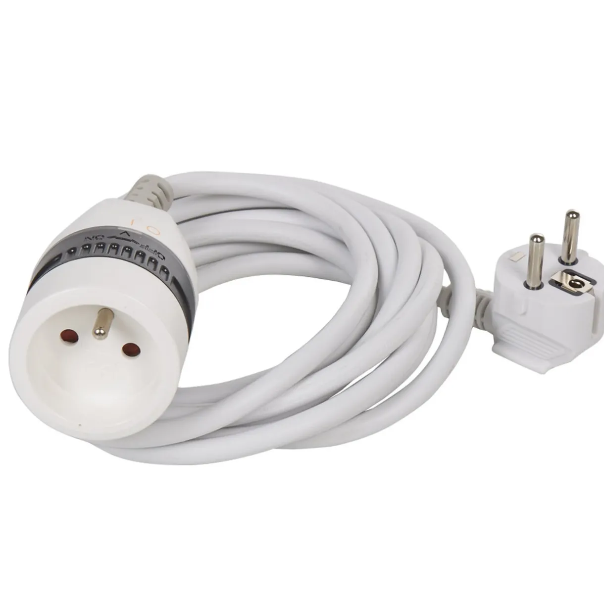 Best Gifi Rallonge 3 m interrupteur switch blanc