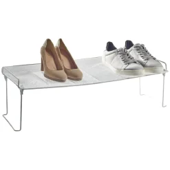Rangement|Gifi Range chaussure étagère blanche superposable
