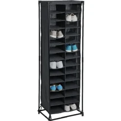 Rangement|Gifi Range chaussures 18 paires gris