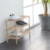 Rangement|Gifi Range chaussures en bois 3 niveaux