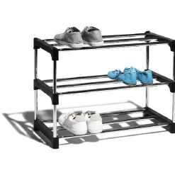 Rangement|Gifi Range chaussures extensible noir et gris