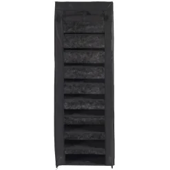 Rangement|Gifi Range chaussures noir 30 paires 10 niveaux