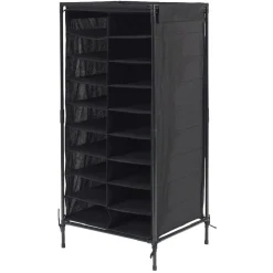 Rangement|Gifi Range chaussures noir 18 paires