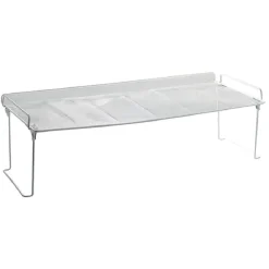 Rangement|Gifi Range chaussures étagère blanche superposable 8 paires L68xl28xH22cm