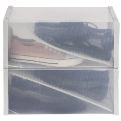 Rangement|Gifi Range chaussures transparent x2