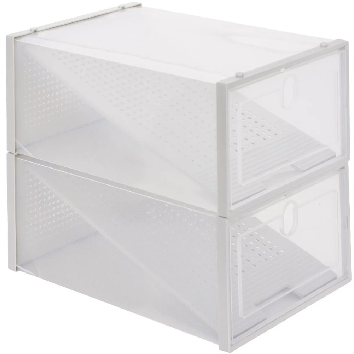 Rangement|Gifi Range chaussures transparent x2