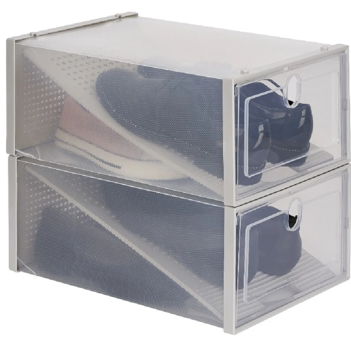 Rangement|Gifi Range chaussures transparent x2