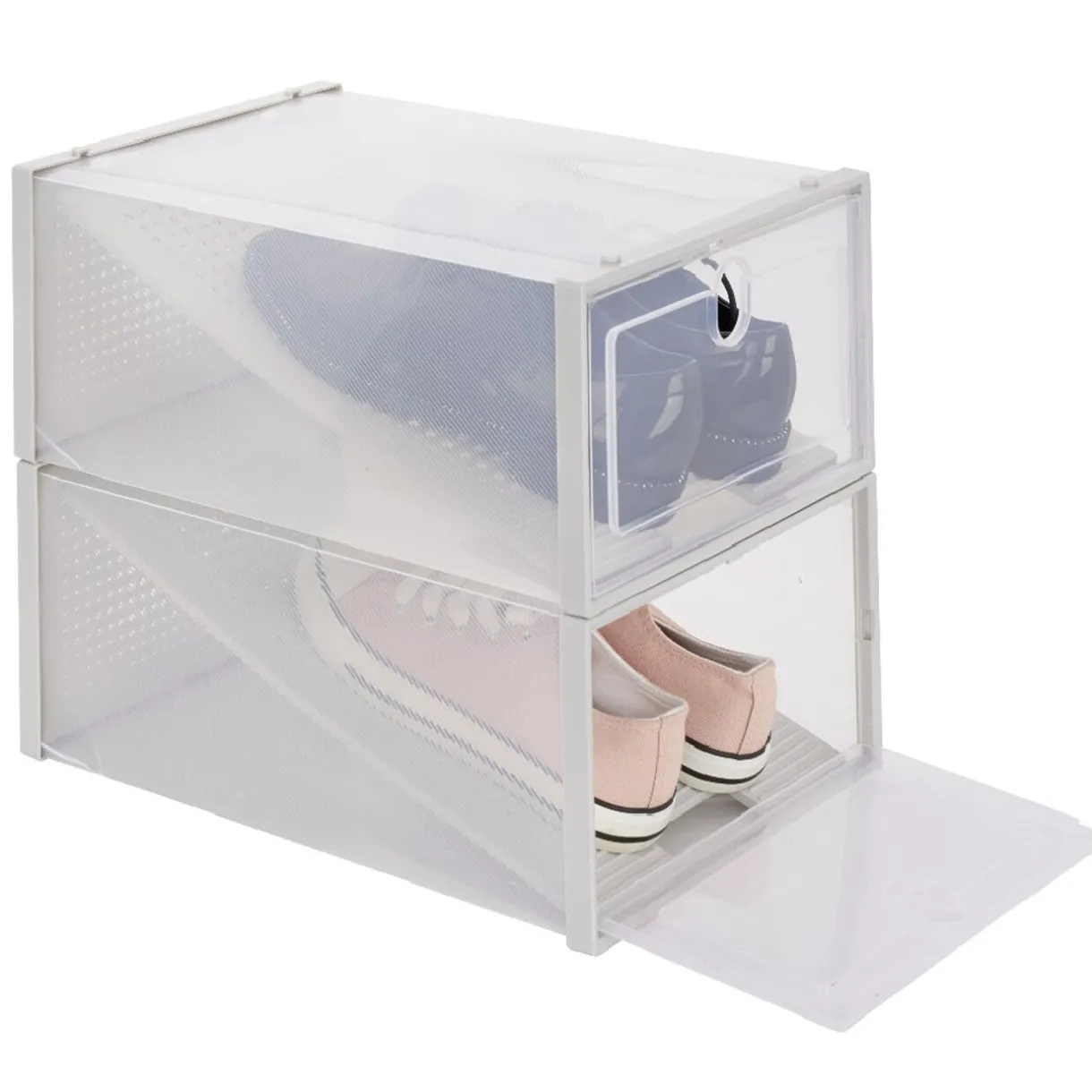 Rangement|Gifi Range chaussures transparent x2