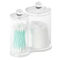 Gifi Range coton tige et disque transparent