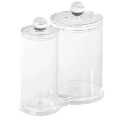 Gifi Range coton tige et disque transparent