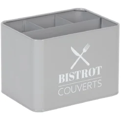 Range couvert BISTROT en métal gris^Gifi Hot