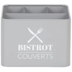 Range couvert BISTROT en métal gris^Gifi Hot