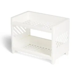 Rangement à épices Sun Day polypropylène blanc L24x18xH14,5cm^Gifi Clearance