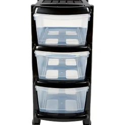 Rangement|Gifi Rangement 3 tiroirs plastique