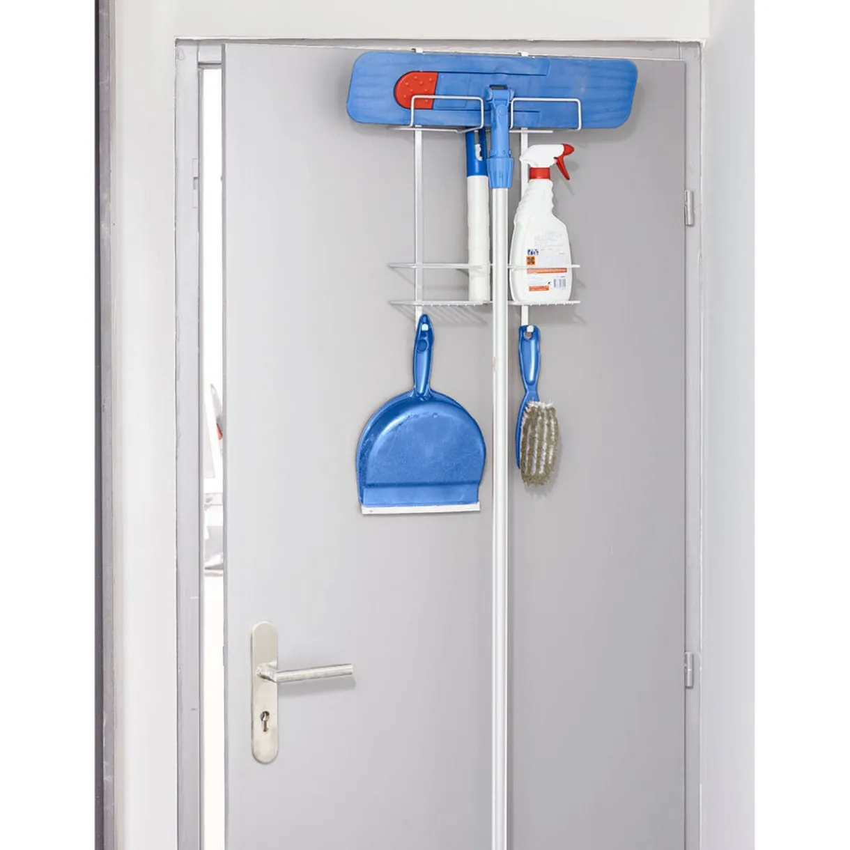 Nettoyage Et Entretien|Gifi Rangement balai buanderie Metaltex