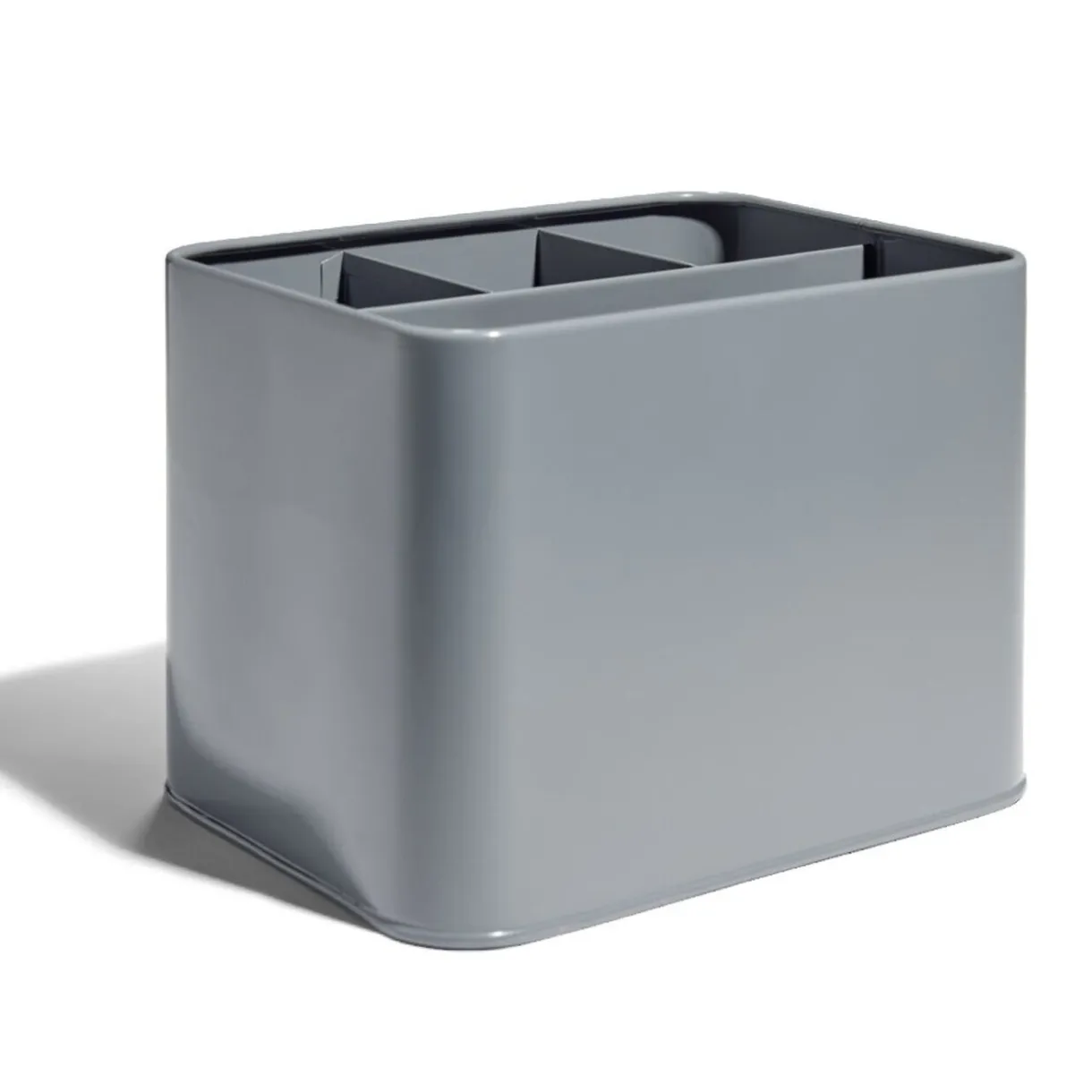 Rangement couverts fer gris 17x13xH12cm^Gifi Clearance