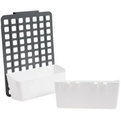 Rangement de porte ajustable gris^Gifi New