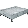 Rangement|Gifi Rangement dessous de lit 12 compartiments souple à roulettes 76x60xH20cm