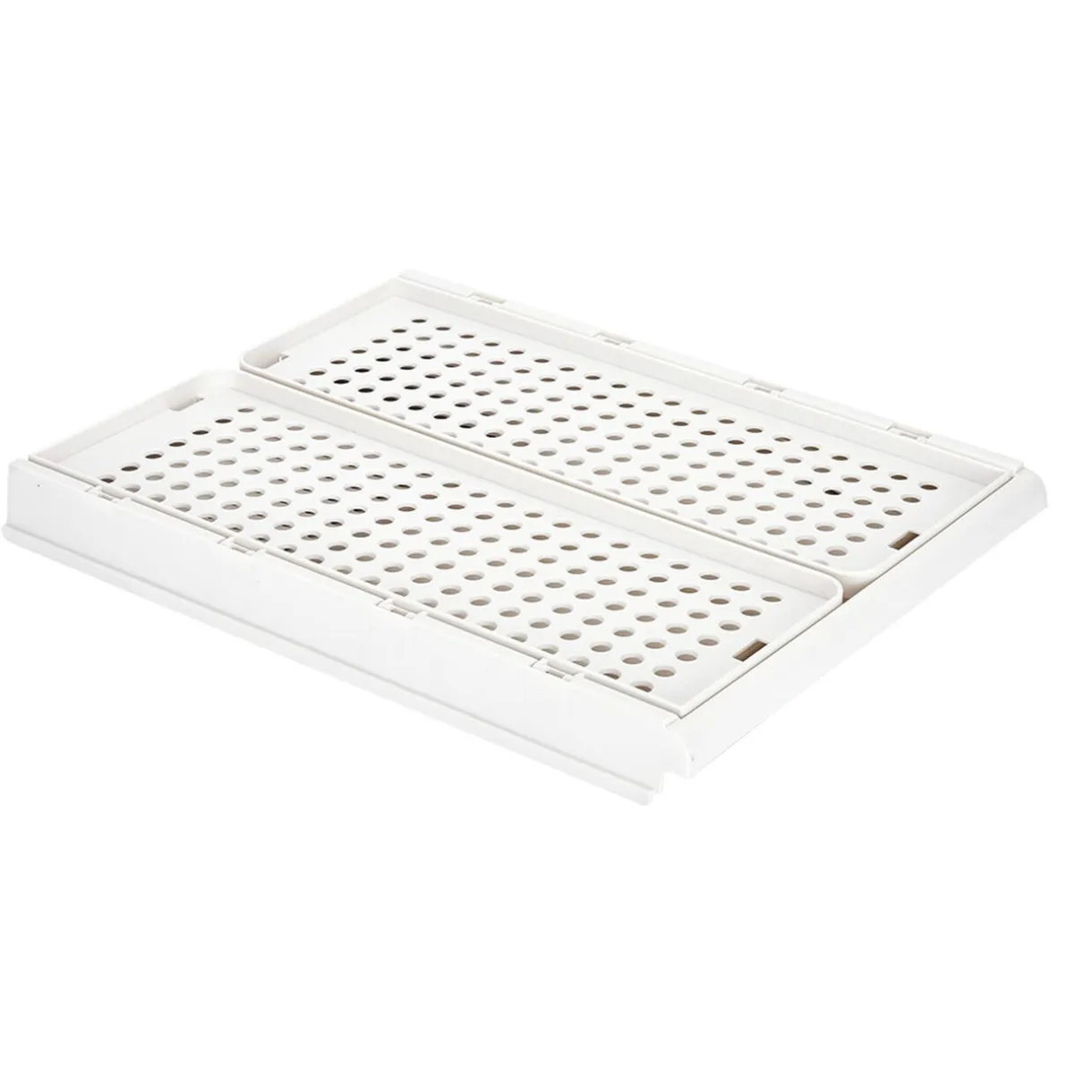 Rangement|Gifi Rangement dressing superposable coulissant blanc grand modèle