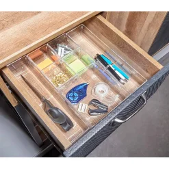 Rangement|Gifi Rangement pour tiroir 7 compartiments transparents