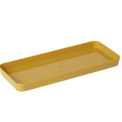 Outlet Gifi Rangement pour tiroir plastique jaune