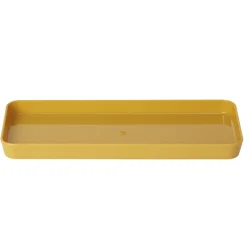 Outlet Gifi Rangement pour tiroir plastique jaune